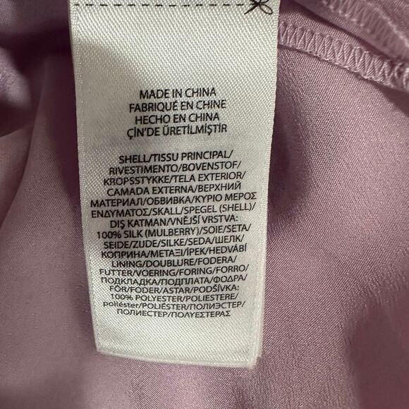 Ralph Lauren Soft Pink Lavender Asymmetrical Midi Skirt - Picture 6 of 6
